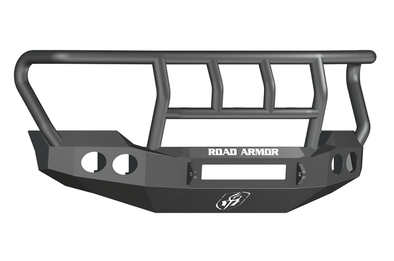 Ford F-250 Front Bumper - Road Armor - Stealth w/Titan II Guard Wide Flare - Tex Blk - `11-`16